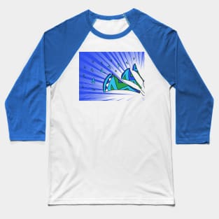 Egyptian Lotus Baseball T-Shirt